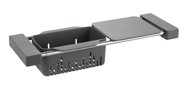 WENKO SINK CADDY CAMI EXTENDABLE 43.5-77.5X8X14CM