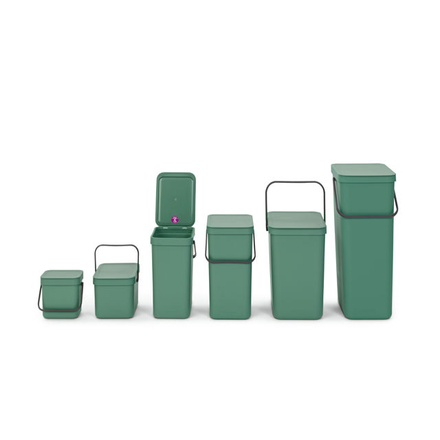 BRABANTIA SORT & GO ΚΑΔΟΣ ΑΠΟΡΡΙΜΑΤΩΝ 12L ΠΡΑΣΙΝΟ