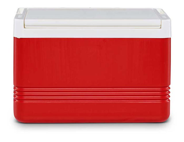 IGLOO FLIPLID COOLER LEGEND 12-CANS RED 8LTR