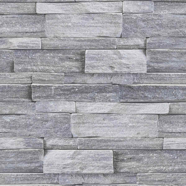 SUPERFRESCO EASY WALLPAPER GREY STONE WALL