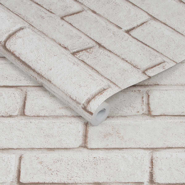 SUPERFRESCO EASY WALLPAPER WHITE/RED BRICK