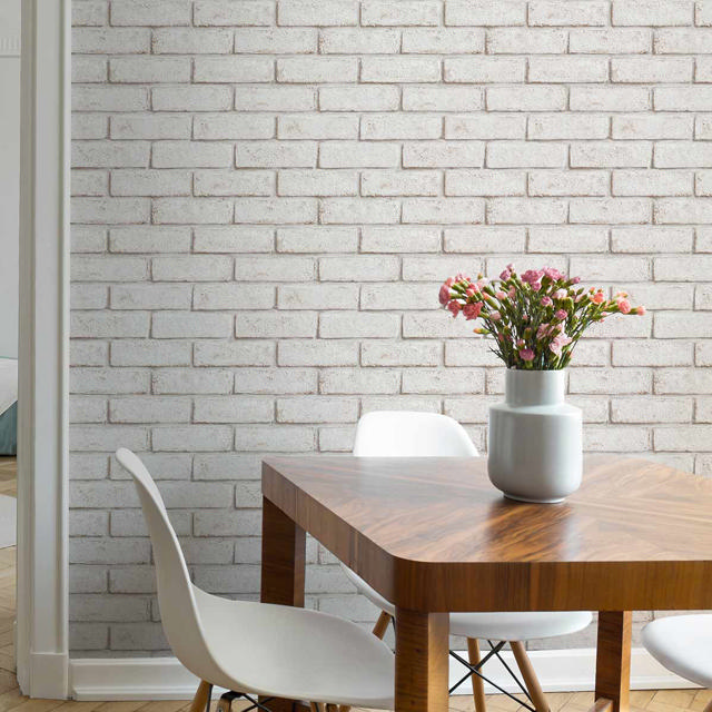 SUPERFRESCO EASY WALLPAPER WHITE/RED BRICK