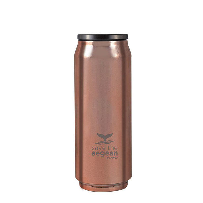 ESTIA 01-7867 TRAVEL MUG ROSE GOLD SAVE THE AEGEAN 500ML