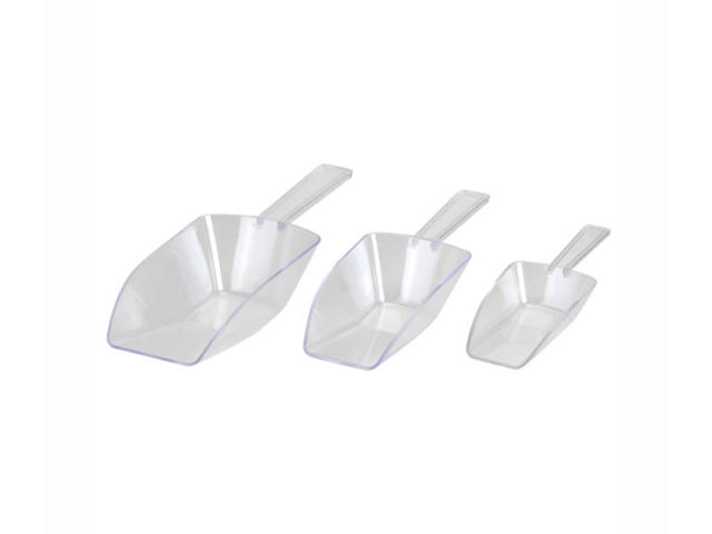 MEASURING SPOON PLASTIC SPATULA SET 3PCS