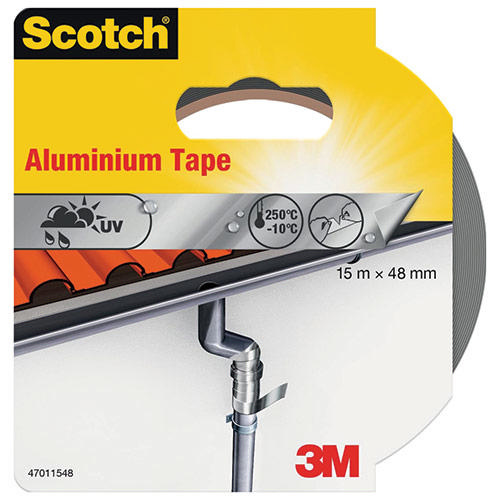 3M SCOTCH ALUMINIUM TAPE 48MMX15M