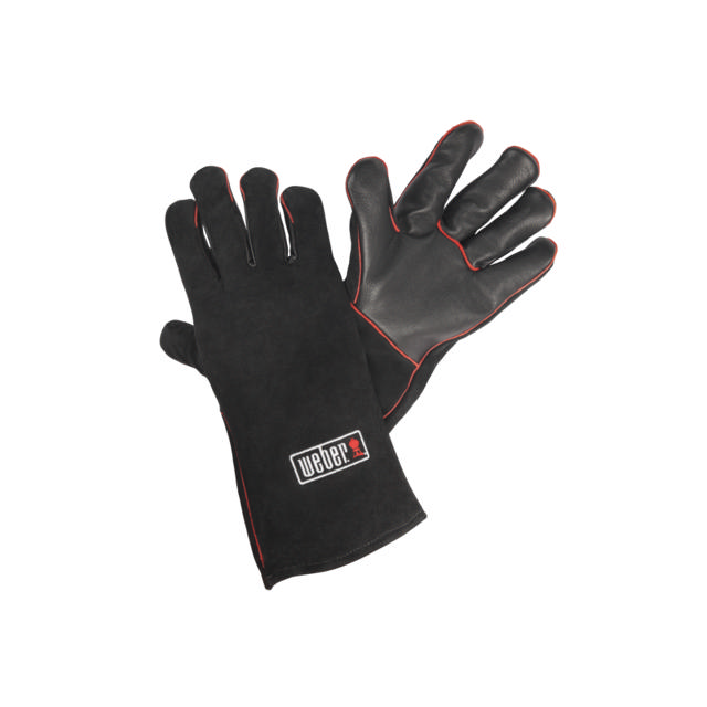 WEBER BBQ LEATHER GLOVES