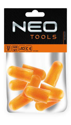 NEO 10PCS PU EAR PLUGS 