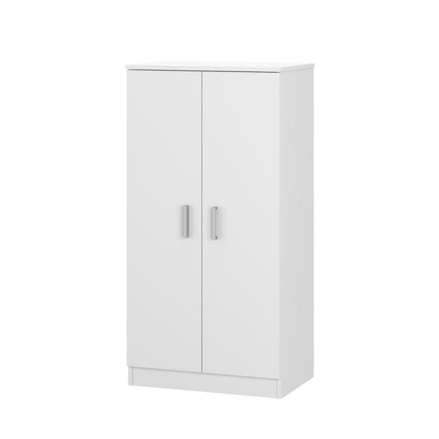 FORES 007813O ZAPATEROS SHOE CABINET 2 DOORS WHITE 108X55X36CM