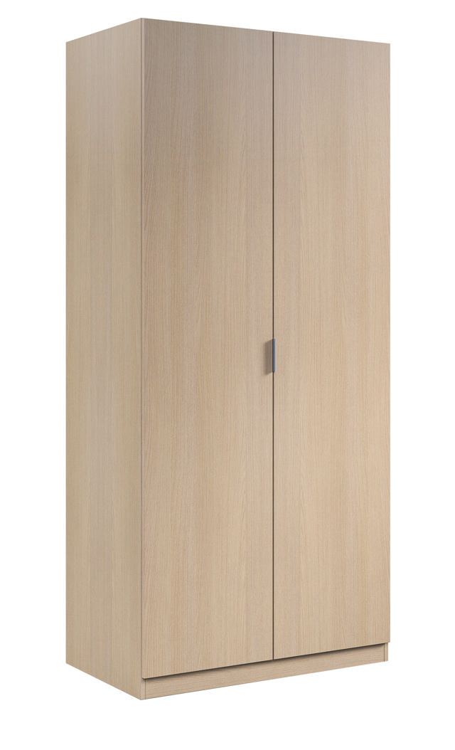 FORES WARDROBE 180X81X52CM - OAK