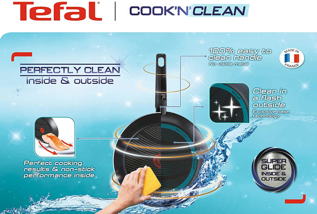 TEFAL COOK N CLEAN ΤΗΓΑΝΙ 20CM