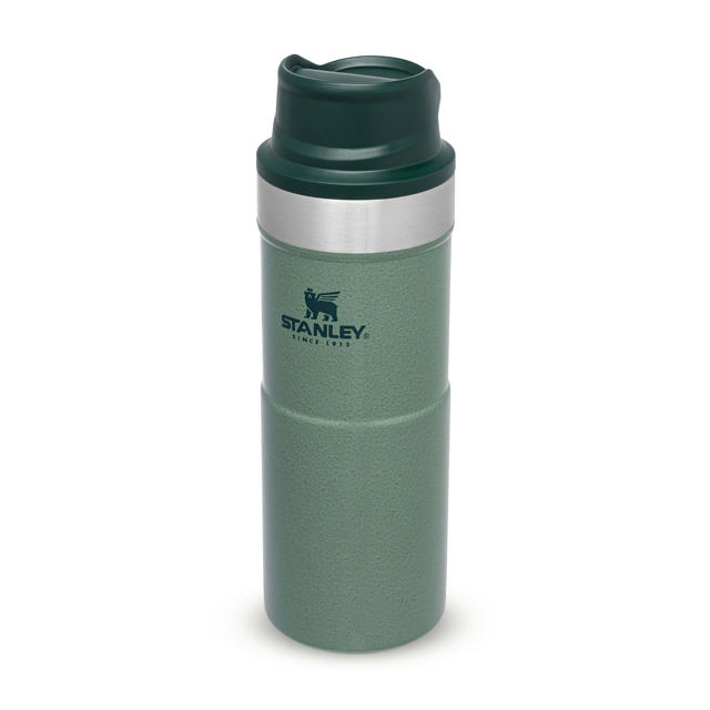 STANLEY CLASSIC TRIGGER ACTION TRAVEL MUG 0.35L - GREEN