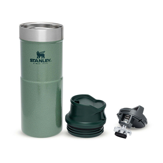 STANLEY CLASSIC TRIGGER ACTION TRAVEL MUG 0.35L - GREEN