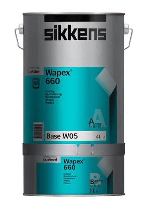 SIKKENS WAPEX 660 SET W05 ΕΠΟΞΕΙΔΙΚΟ ΧΡΩΜΑ ΝΕΡΟΥ 1L