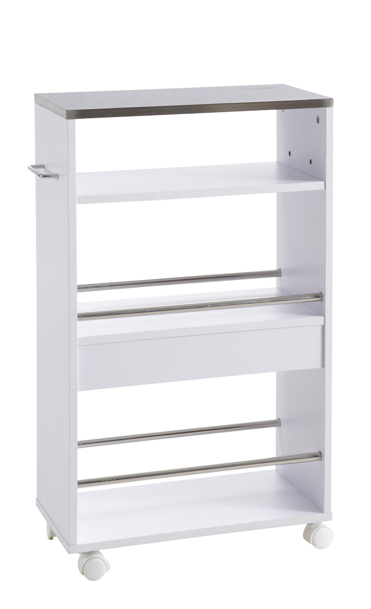 DEMEYERE KITCHEN TROLLEY WHITE 50CM X 24CM X 83CM