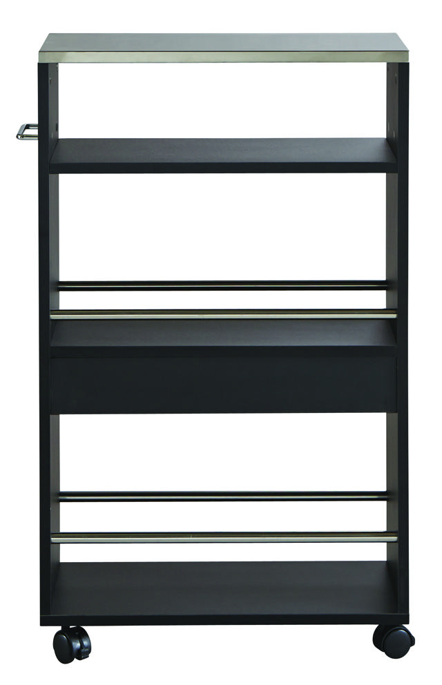 DEMEYERE KITCHEN TROLLEY BLACK 50CM X 24CM X 83CM