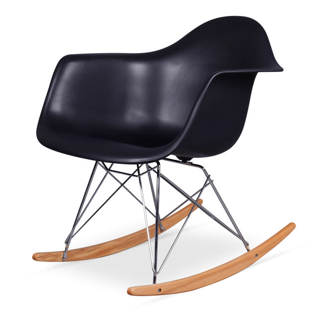 ELINA ROCKING CHAIR - BLACK