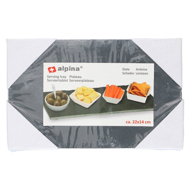 ALPINA SERVING TABLET SLIDER 22X14CM