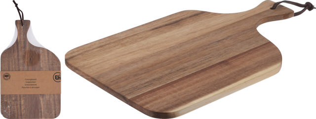 CUTTING BOARD ACACIA WOOD 34X20.5X1CM