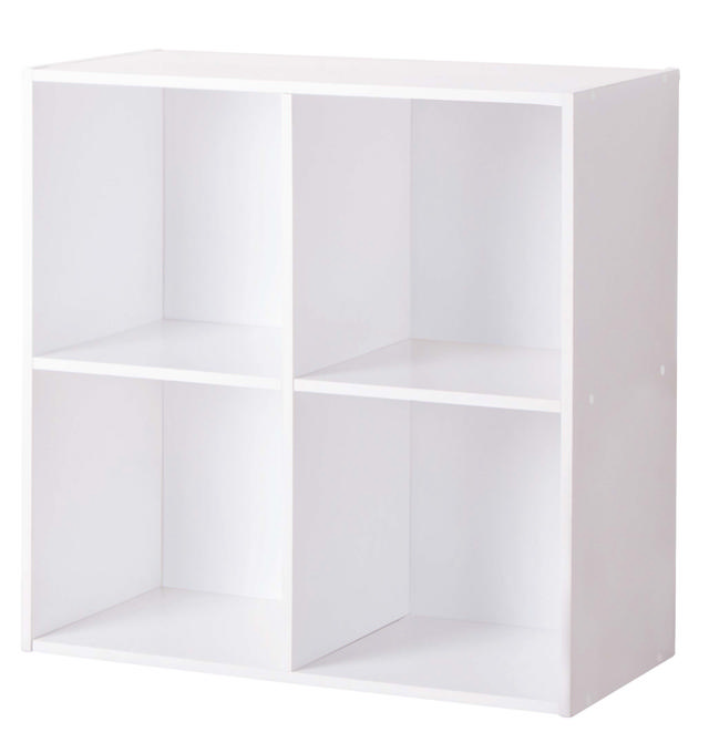 KODU 2 TIER SHELF 56X28X56CM - WHITE