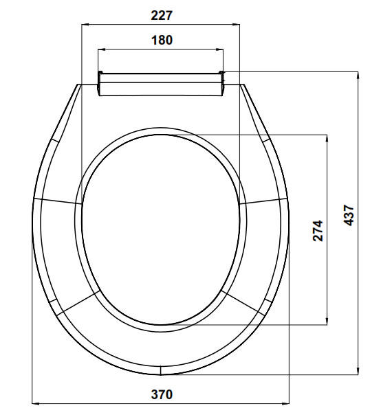 NIKIPLAST TOILET SEAT LILIA WHITE SOFT CLOSE