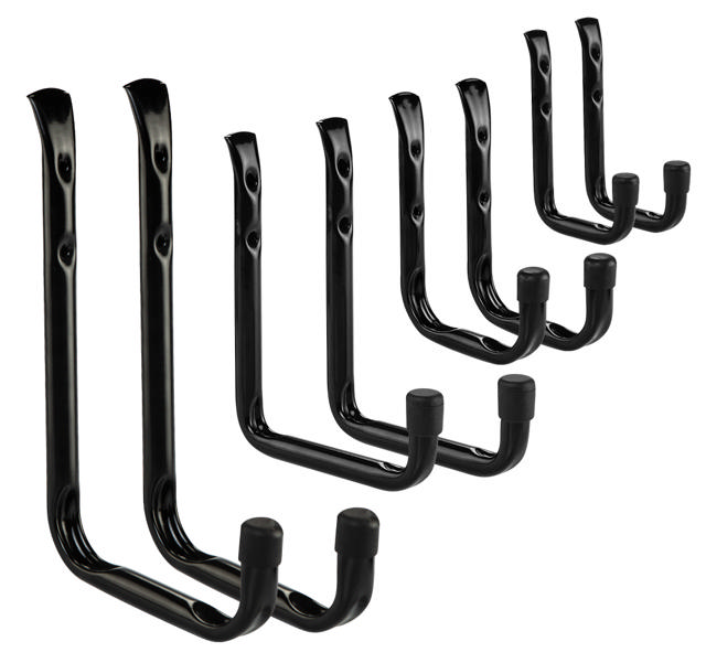 NEO 8PCS SET GARAGE HOOKS 