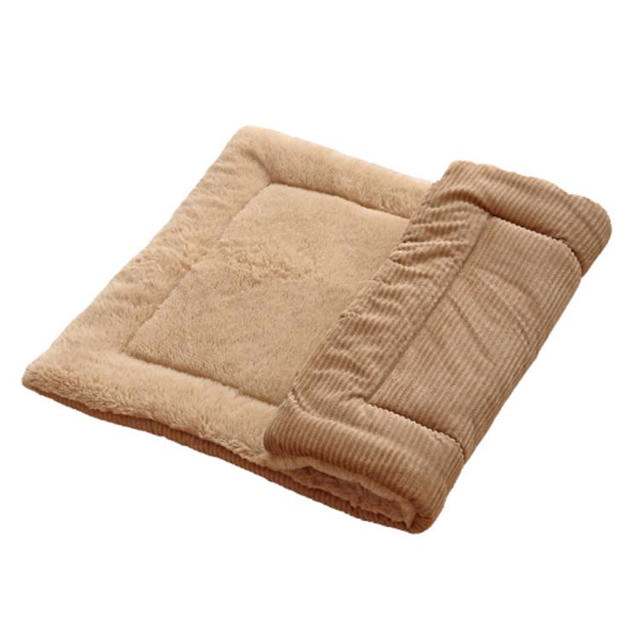 HOMESTAR PET WARM NAP MAT-KHAKI SMALL 58X40CM