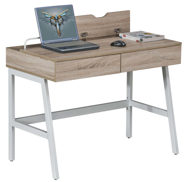 SUPER LIVING FROST COMPUTER DESK - 100X55X76CM