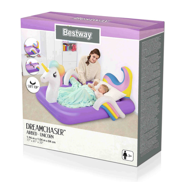 BESTWAY 67713 AIRBED UNICORN 196X104X84CM