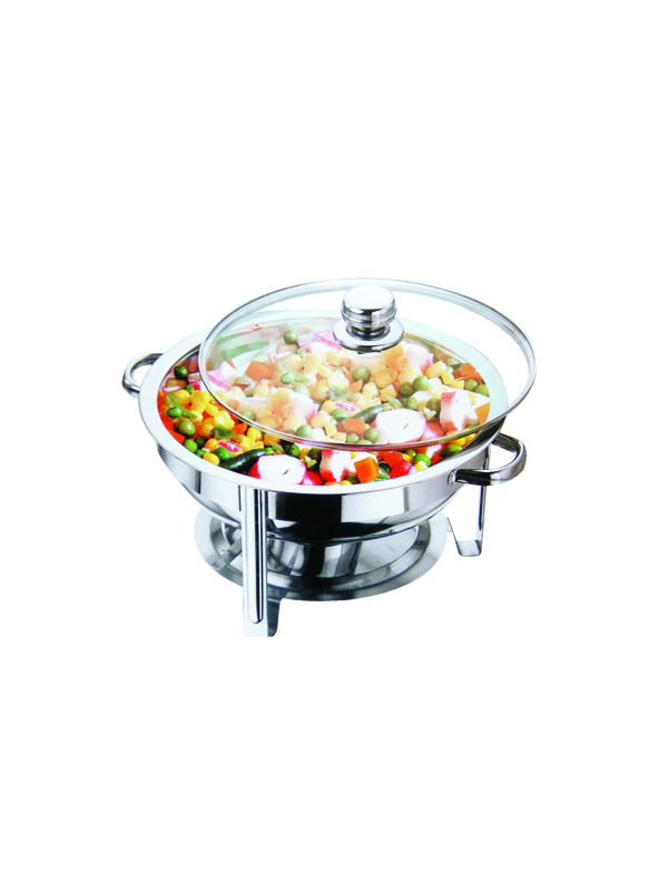 ROUND CHAFING DISH 30CM 4.5L