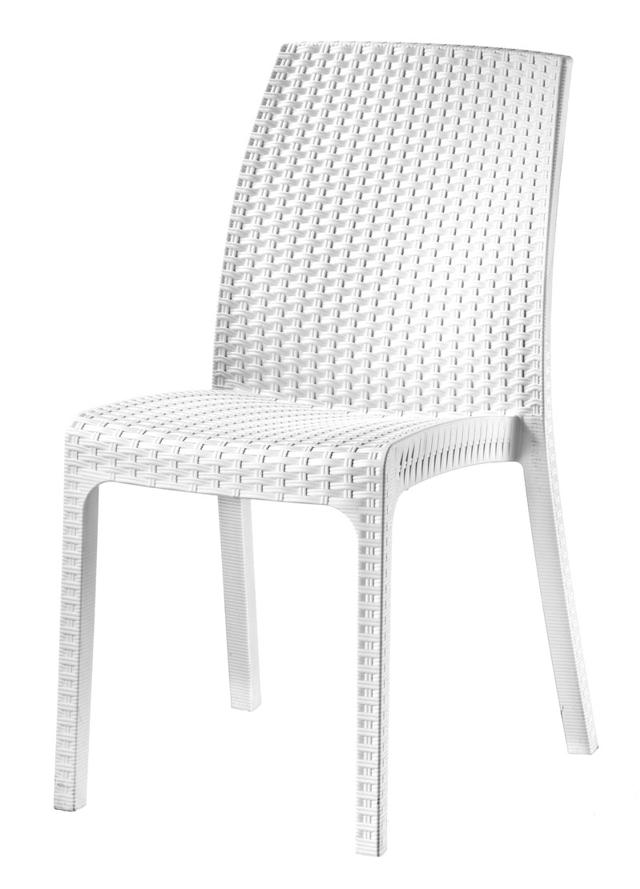 IDEA NEPAL OUTDOOR CHAIR 47X59X86CM - WHITE