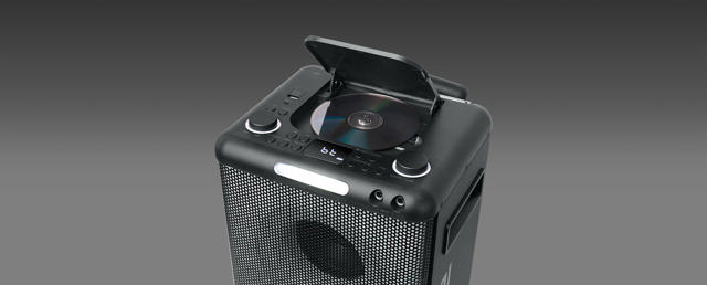 MUSE M-1928DJ BLUETOOTH PARTY BOX SPEAKER WITH CD AND BATTERY 300W