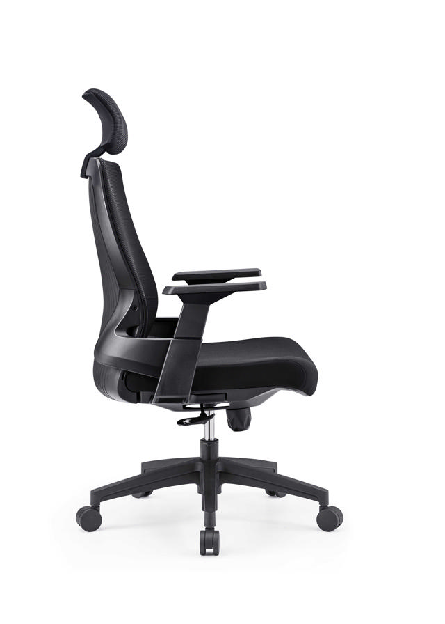 SPARROW MANAGERIAL OFFICE CHAIR 124X67X56CM - BLACK