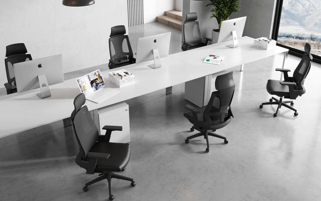 DOVE MANAGERIAL OFFICE CHAIR 127X65X64CM- BLACK