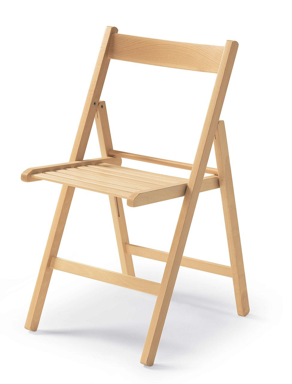 KIRA FOLDING CHAIR 42.5X47.5X79CM - NATURAL