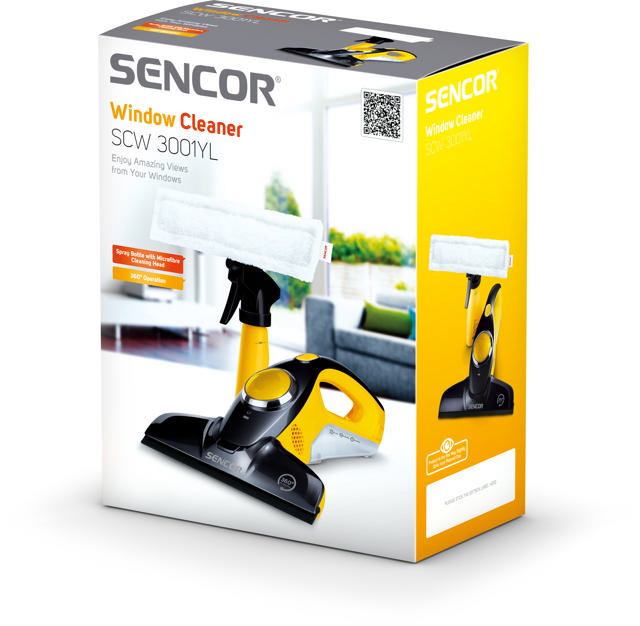 SENCOR SCW 3001YL WINDOW CLEANER SET