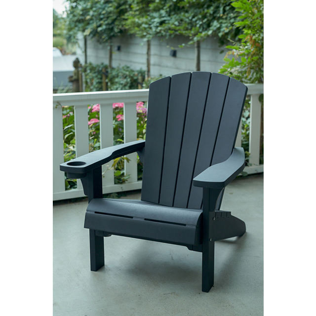 KETER ALPINE ADIRONDACK OUTDOOR CHAIR 93X81X96.5CM - GREY