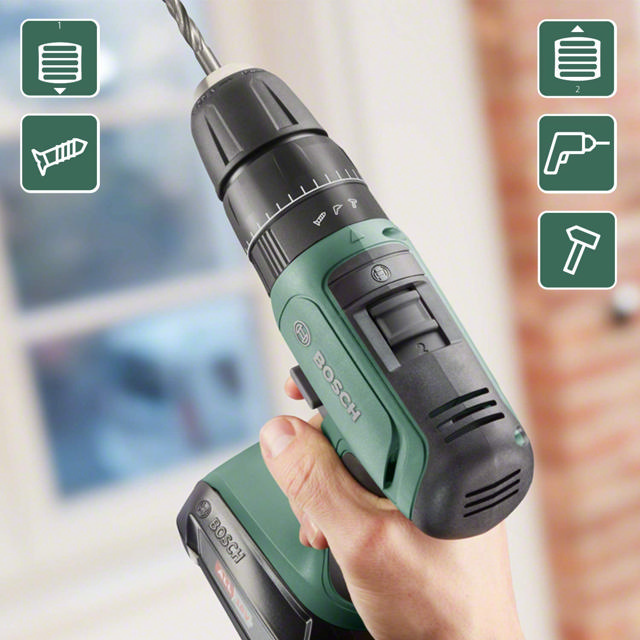 BOSCH UNIVERSAL IMPACT 18 DRILL CORDLESS 18V - NO BATTERY INCLUDED