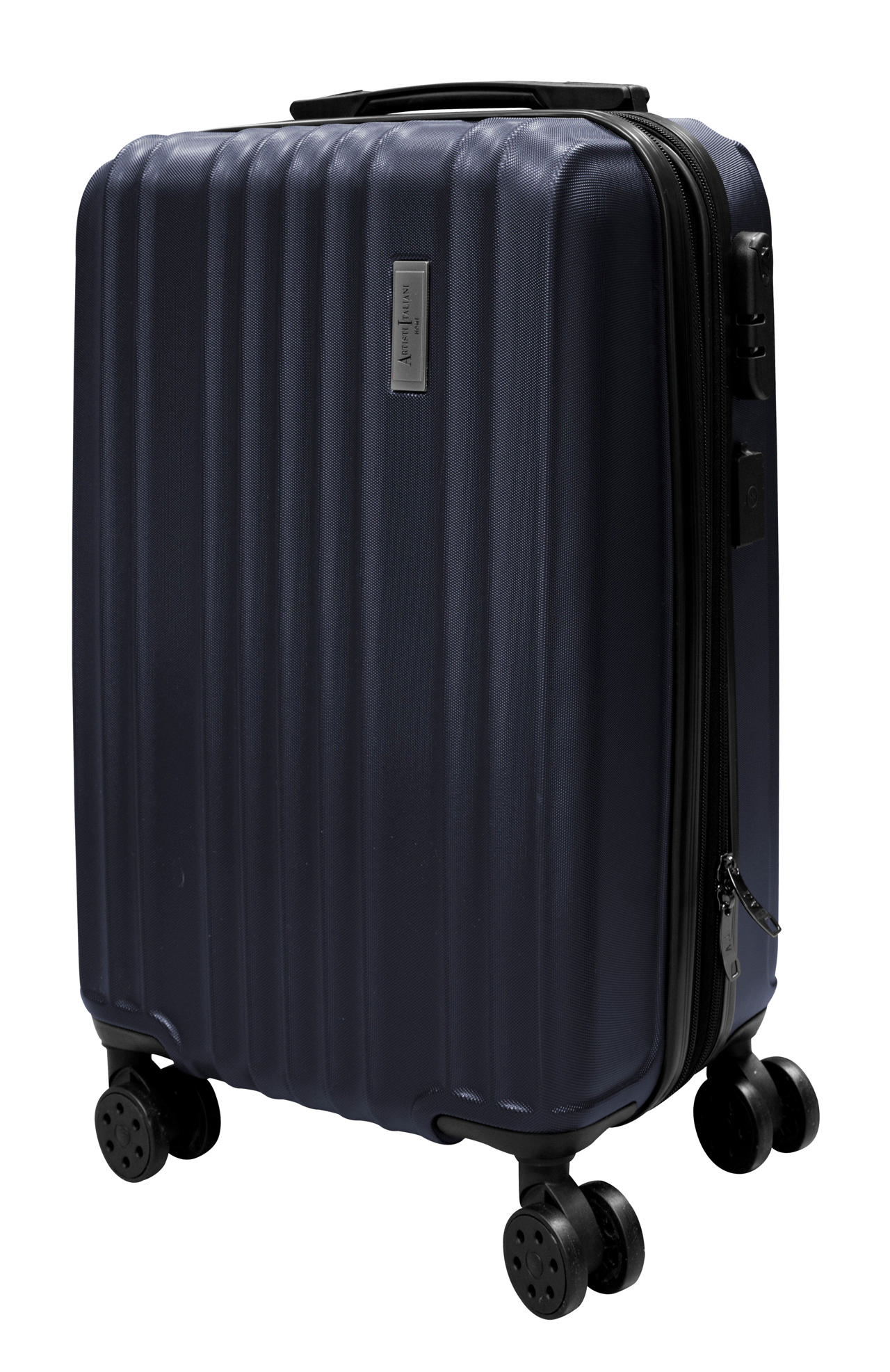 ARTISTI ITALIANI BOSTON LUGGAGE ABS EXTENDABLE 20'' BLUE WITH USB