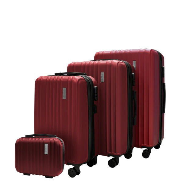 ARTISTI ITALIANI BOSTON BEAUTY CASE 30CM - BORDAEUX