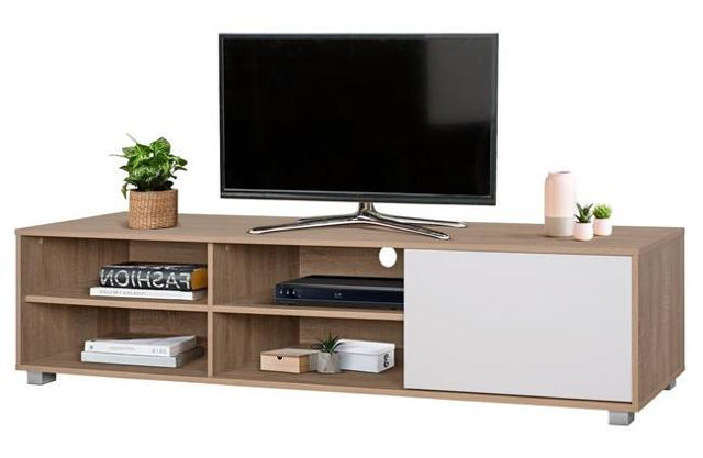 SONAMA ESMERALDA TV STAND MELAMINE - SONAMA WHITE