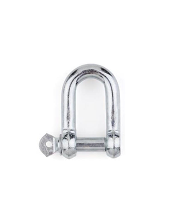 D SHACKLES STRAIGHT ZINC 10MM