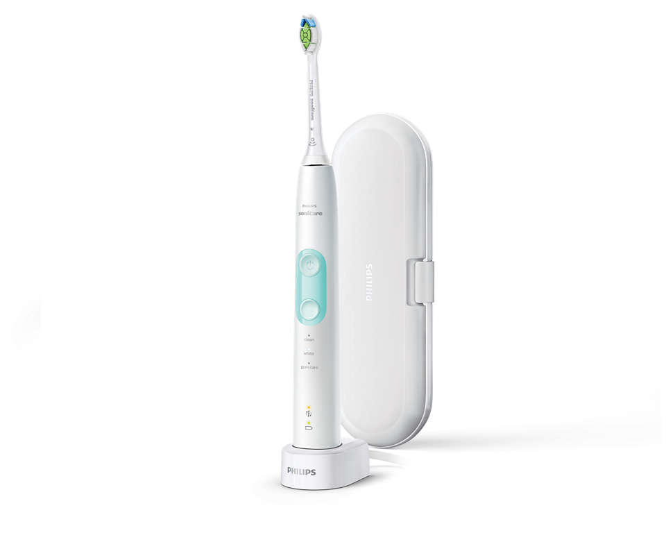 PHILIPS HX6857/28 SONICARE TOOTHBRUSH ELECTRIC WHITE 