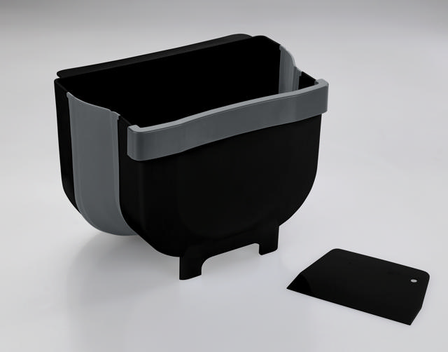 WENKO BBQ  BIN 5L FOLDABLE BLACK