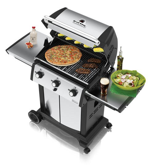 BROIL KING ΨΗΣΤΑΡΙΑ ΓΚΑΖΙΟΥ ΜΕ 3 ΚΑΥΣΤΗΡΕΣ 11.4KW