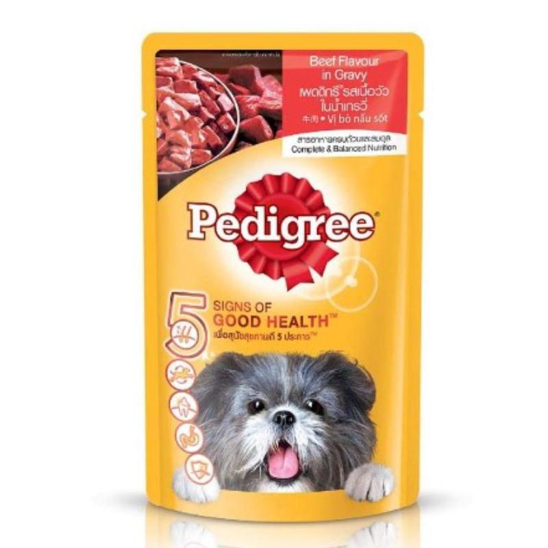 PEDIGREE POUCH BEEF 1.2 KG