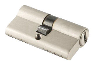 SECURITY CYLINDER 90MM(30/60)NICKEL - BLISTER