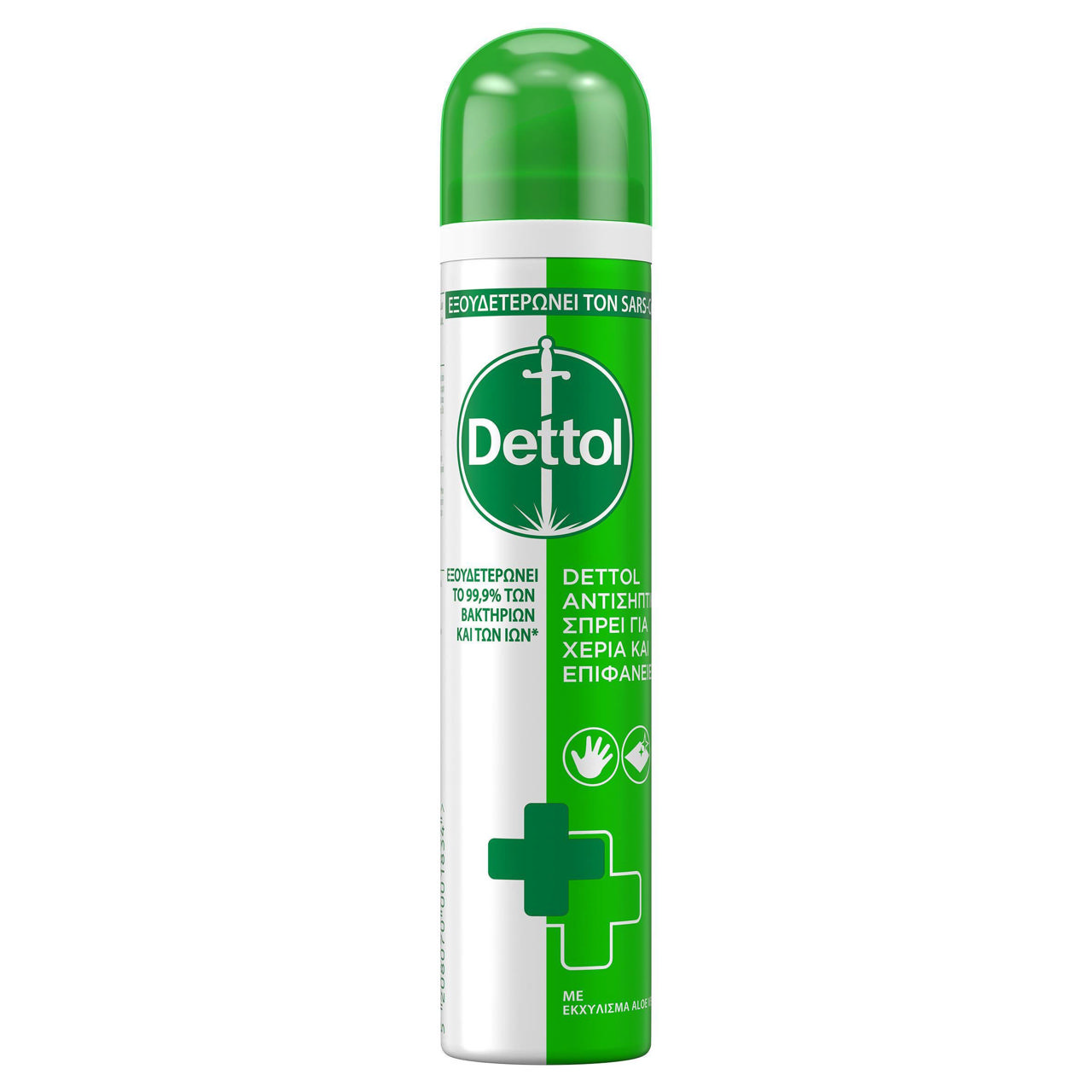 DETTOL ΣΠΡΕΪ ΑΠΟΛΥΜΑΝΤΙΚΟ 2-IN-1