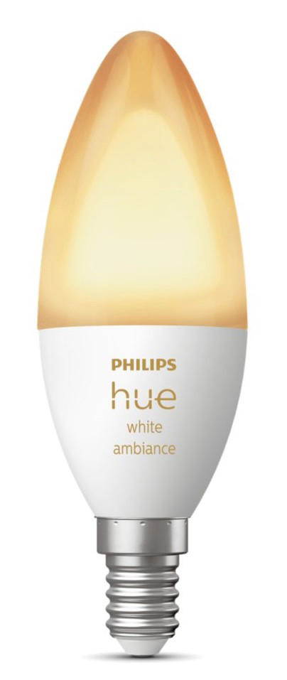 PHILIPS HUE 1 PACK AMBIANCE WHITE 6W E14