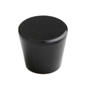 KNOB 25MM MATT BLACK PAINTED