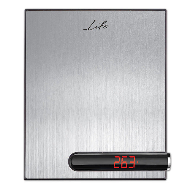 LIFE 221-0074 STAINLESS STEEL KITCHEN SCALE